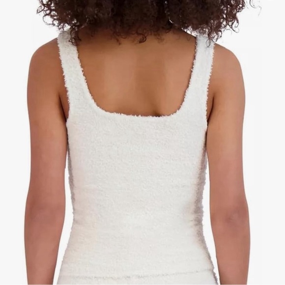 NWT Steve Madden Scoop Neck Chenille Sleep Tank Top - Picture 2 of 5